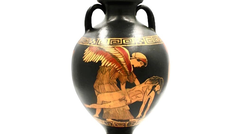 χειροποιητό ζωγραφιστό τεφροδόχος