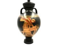 χειροποιητό ζωγραφιστό τεφροδόχος